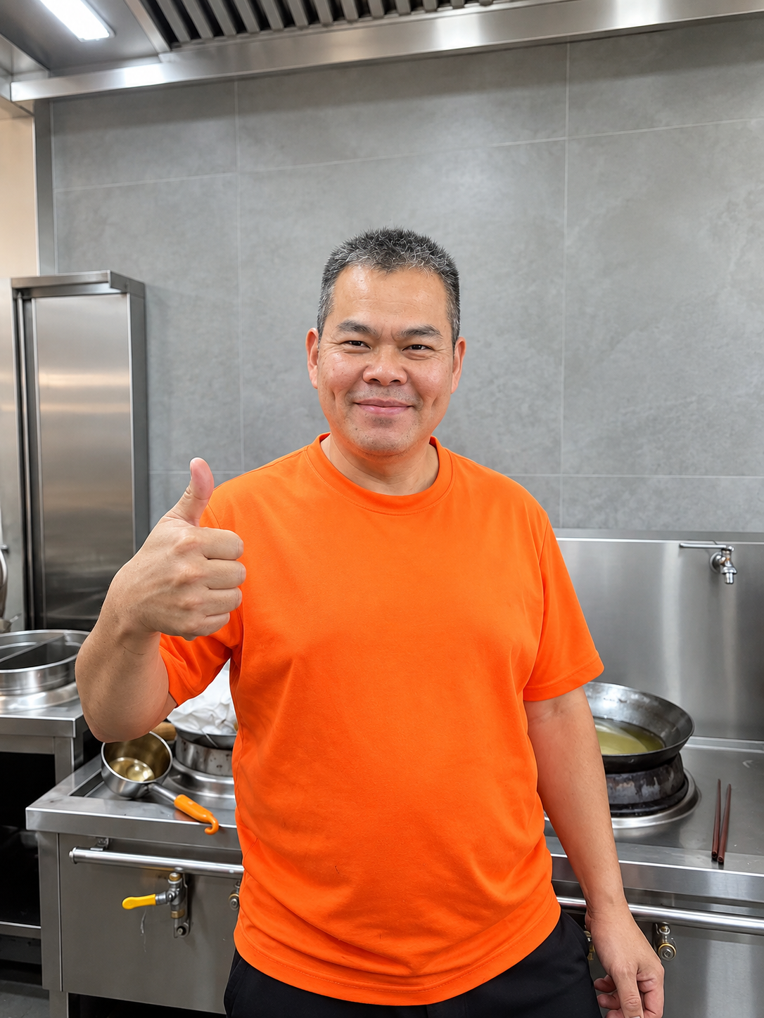Chef at Chok Sifu Nanyang Cuisine Kopitiam