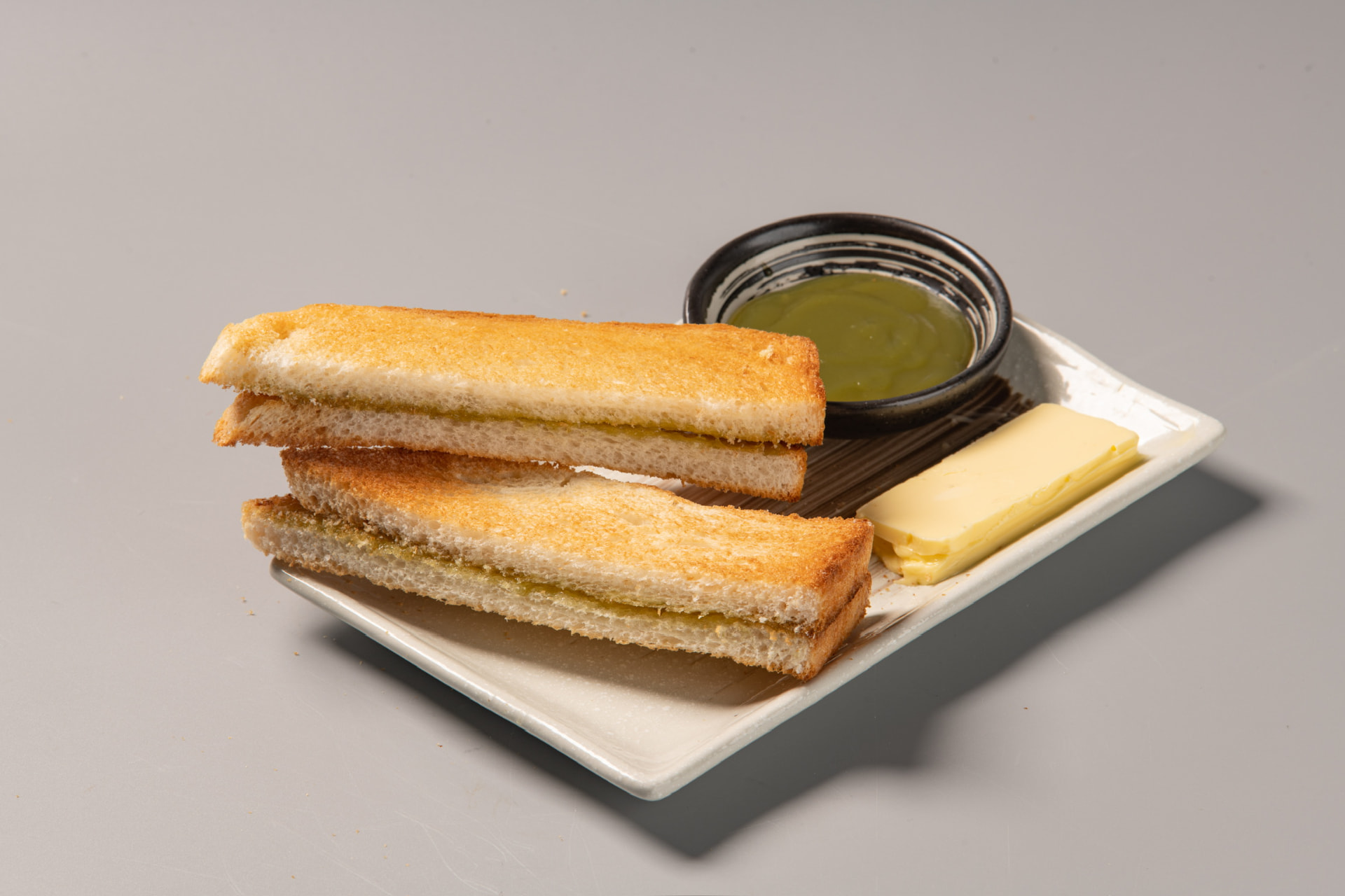 Toast with Kaya & Butter