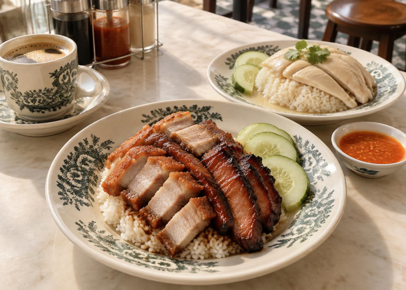 烧腊篇 BBQ Meat / Chicken Rice selection